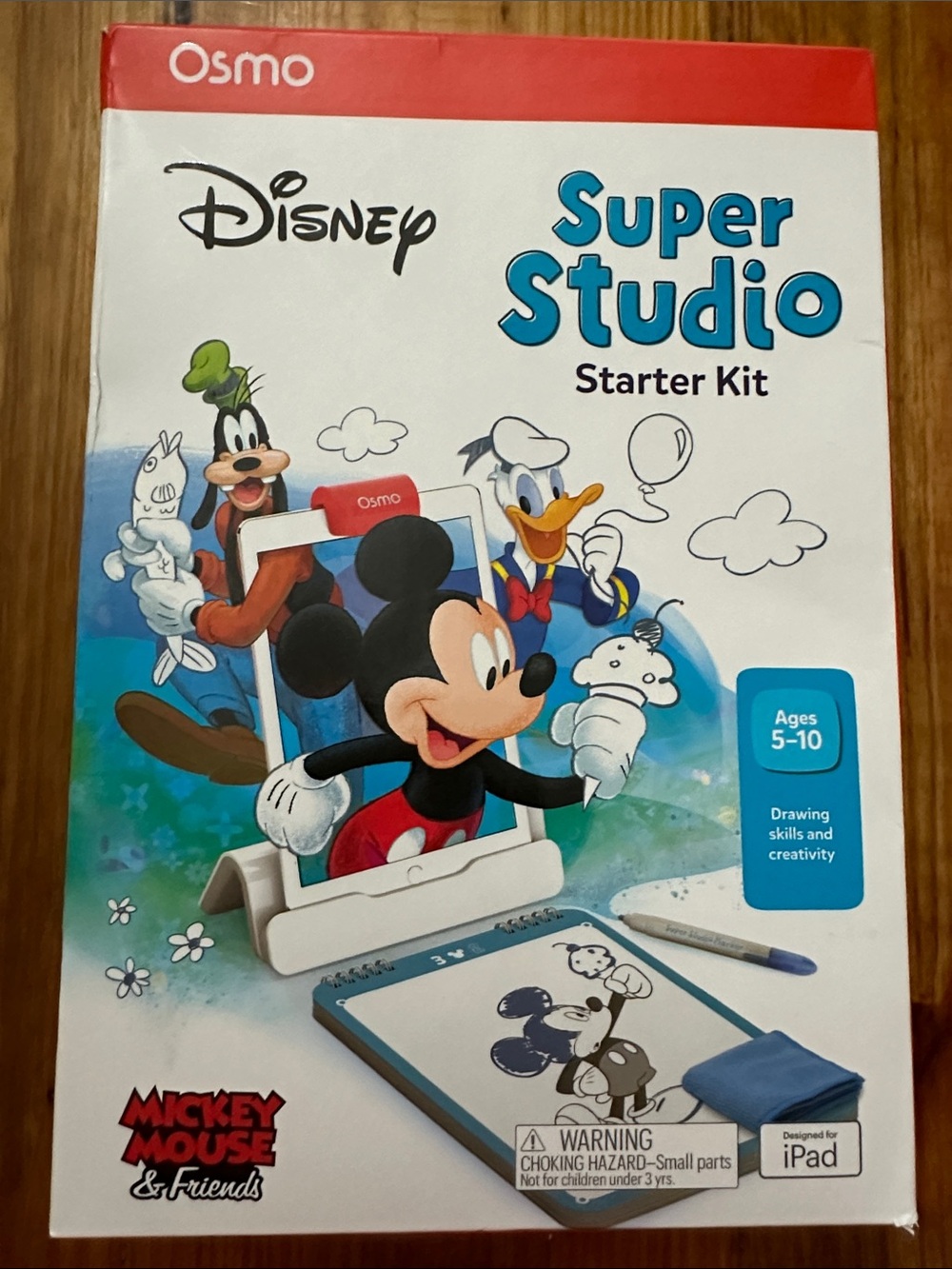 NEW Osmo Super Studio Starter Kit-Disney Mickey Mouse & Friends  (4 iPad) sealed